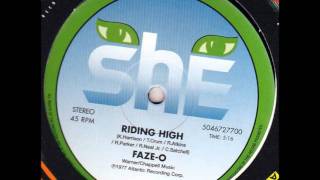 Faze O - Riding High