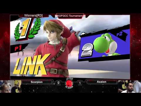KOFGCC Day 1: Scorpion (yoshi) vs Axaion (Link) WR3