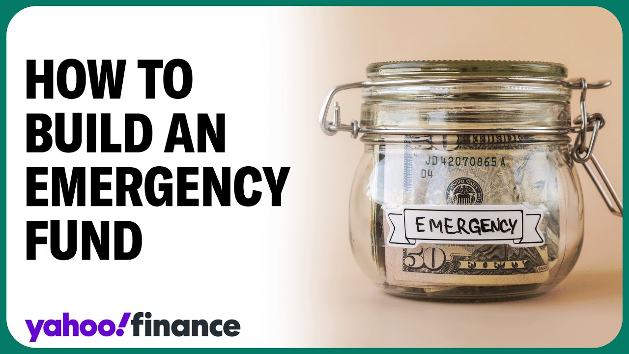 Got an emergency fund? Here's how to start building one now