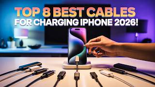 Top 8 Best Cable For Charging iPhone 2026! ✅
