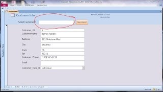 How to Create Combo Box on Form: MS Access