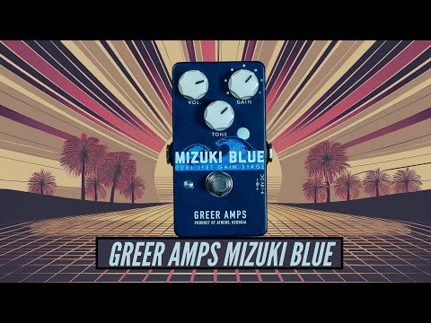 Greer Greer Amplification Mizuki Blue Dual JFET Gain Stage Overdrive 2025 image 3