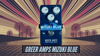 Video thumbnail for Greer Amps Mizuki Blue by Demos In The Dark