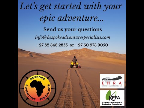 Gareth explains a Namibian Safari - Travel with Purpose