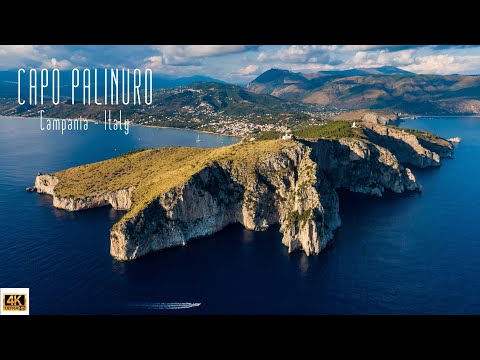🇮🇹 4K drone video of Capo Palinuro, Campania, Italy.