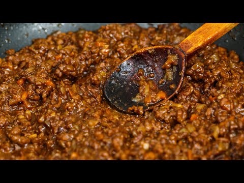 Chili con carne molda original Mexican recipe - Easy Tex-Mex recipe for nachos