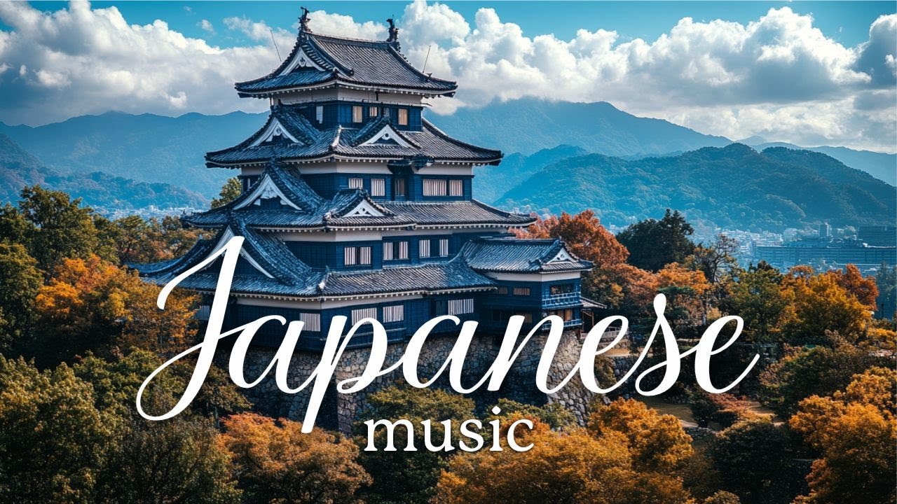 Japanese Music and Nature Travel Video of Japan for Stress Relief, Focus & Study