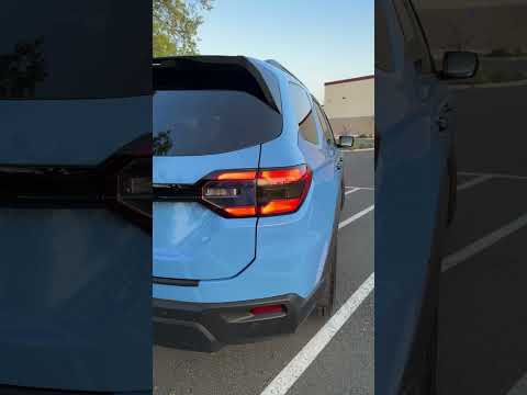 Added LED hatch lights to the 2024 Honda Pilot TrailSport. OEM hatch lights are empty red blanks.