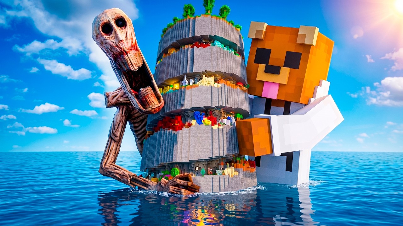 Puse Mods de Terror a Parkour Spiral en Minecraft