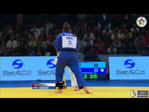 Judo 2013 Grand Slam Moscow: Powell (GBR) - Verkerk (NED) [-78kg] bronze