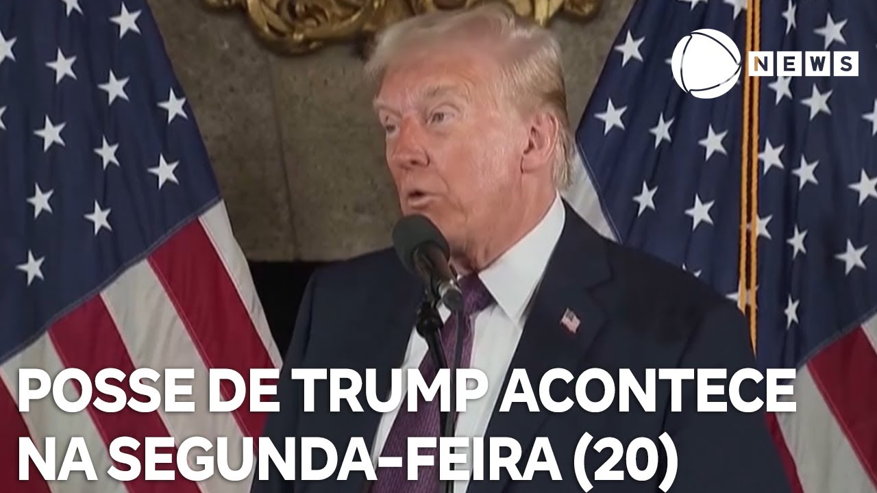 Posse de Donald Trump acontece na próxima segunda-feira (20)