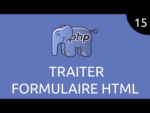 PHP 15 traiter formulaire HTML