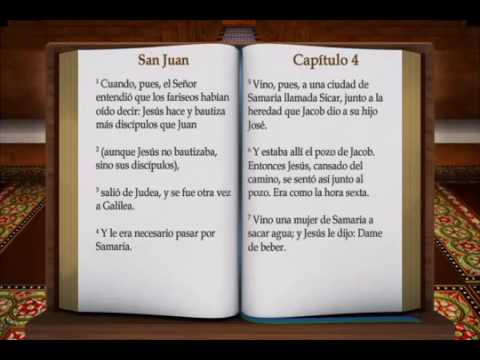 LA BIBLIA   SAN JUAN   COMPLETO REINA VALERA NUEVO TESTAMENTO   Hablada