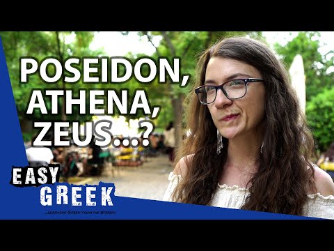 The 12 Olympian Gods: Can Greeks Name Them? | Easy Greek 115