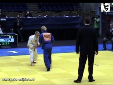 Judo Rotterdam 2008 van der Meer (NED) -Pulkosnik (POL) [-48kg]