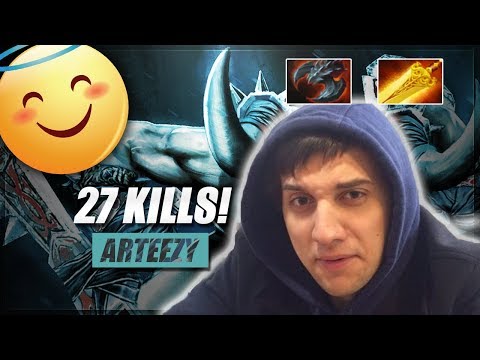 Dota Pro: Arteezy Silencer 27 kills! | Dota 2 Highlights