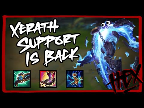 Xerath Support is FINALLY BACK! NEW BUILD & RUNES