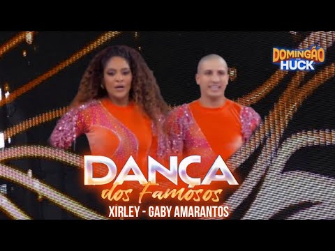 Bárbara & Vinicius - \Xirley\ Gaby Amarantos  TecnoBrega Domingão Do Huck