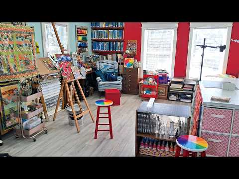 Wicked Fancy Art Studio Tour 2026 with Sunlight and Running Water!