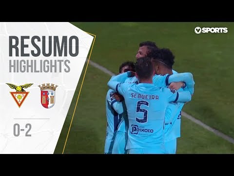 Highlights | Resumo: Aves 0-2 Sp. Braga (Liga 18/19 #20)