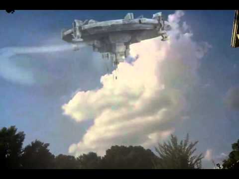 Holy aliens!I almost got hit by a ufo.