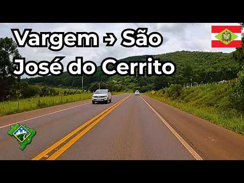Vargem a São José do Cerrito (SC) pela BR-282 | Campos e Pecuária do Planalto
