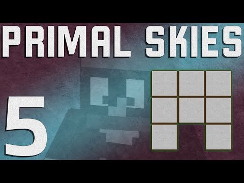 Primal Skies 1.12+ Minecraft - Ep. 5 - The Botania Book and More Paint... I Mean Bricks