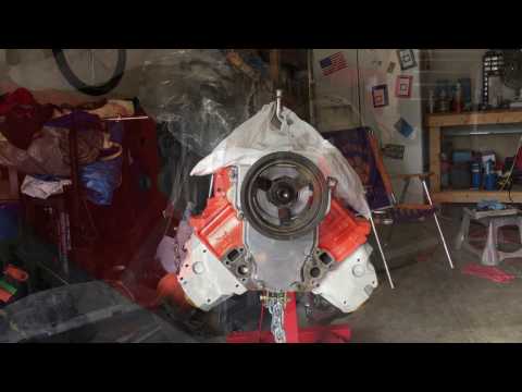 Line up front & rear covers to spec,  Oil pan install - GM Chevy Tahoe 5.3 Vortec LS Engine Vid 3
