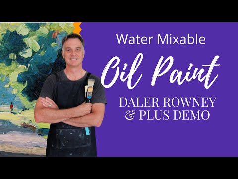 Are Water Mixable OILS Any Good?  Full Test (Daler Rowney Georgian)