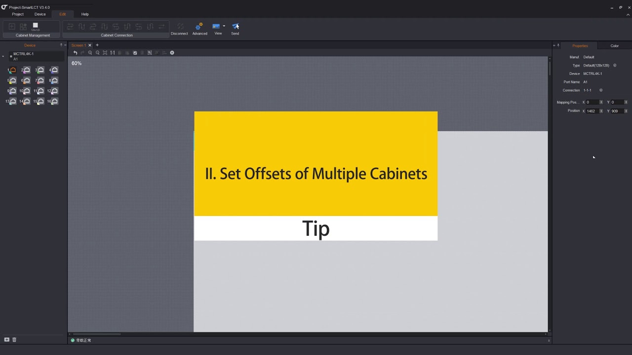 02.Smart LCT Cabinet Offsets