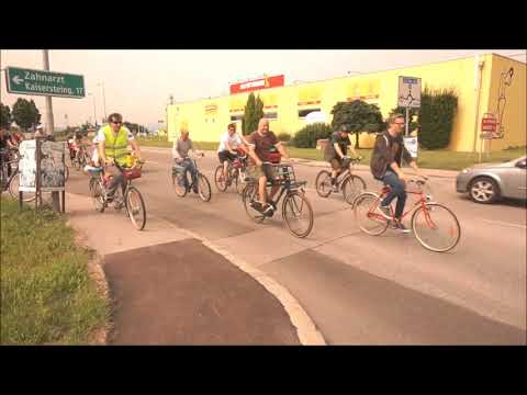 Radparade in Wiener Neustadt