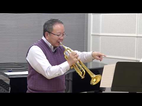 【国立音楽大学】レッスン見学 トランペット 1