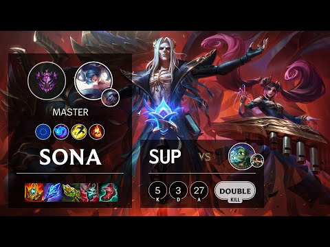 Sona Support vs Amumu - EUW Master Patch 11.20