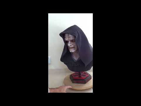 Star wars : Palpatine lifesize bust