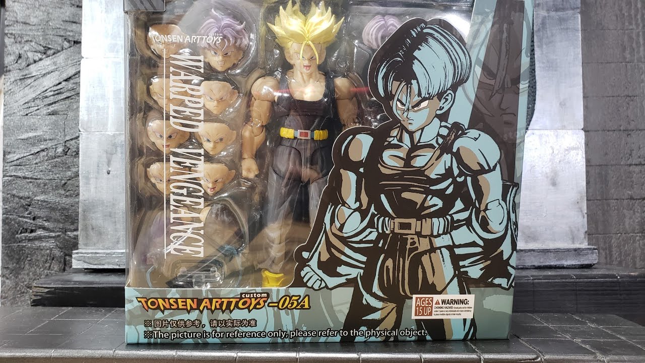 Tonsen ArtToys Figuarts Dragon Ball Trunks 05A DBZ Bootleg third party toy