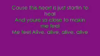 Alive - Natalie Bassingthwaighte  lyrics