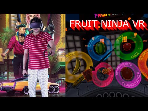 Immersed in Fruit Ninja VR 2 game play by our KOC @atawyne. The notorious  mobile game that everyone love, now real as ever with Fruit Ninja…