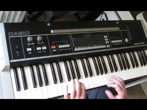 Casio Casiotone 1000P - Created Sounds (programmed)