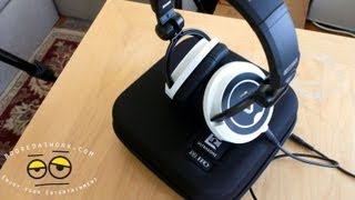 Video thumbnail for ULTRASONE DJ1 Pro S-Logic Surround Sound headphone Review by Booredatwork.com