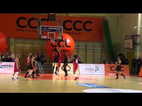 CCC Polkowice - Wisła Can-Pack Kraków 56-49.mpg