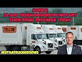 22 000 Truck Drivers Angry That They Did Not Get Their Final Paycheck Whats Going On