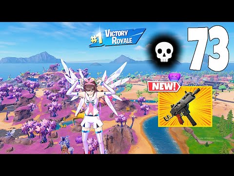 73 Elimination Solo Vs Squads "Zero Build" Gameplay Wins (NEW Fortnite Chapter 7 Season 1 PC)
