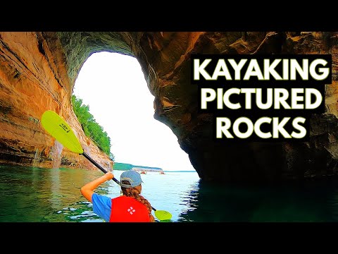Kayaking Pictured Rocks National Lakeshore | BUCKET LIST!