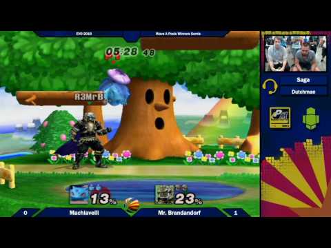 PM At Evo 2016: Machiavelli (Ivysaur) vs Mr Brandandorf (Ganon) Winners Semis of Pools