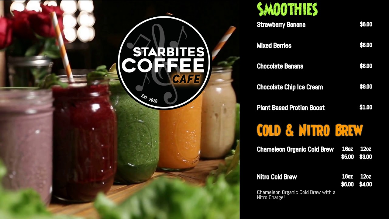 Smoothies Video Menu Digital Display Template   Made with PosterMyWall
