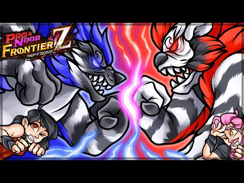 MAGNET MONKEY TAG TEAM - Pro and Noob VS Monster Hunter Frontier! (Ray & Lolo Gougarf Gameplay)