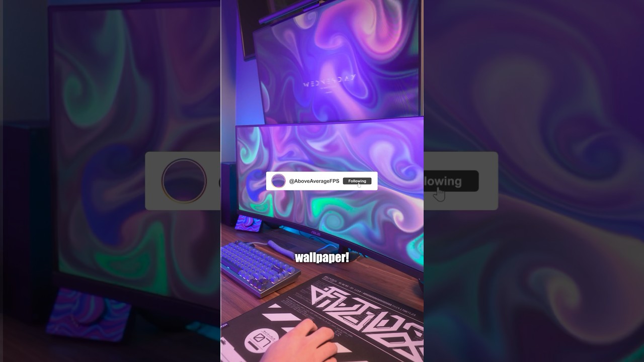 Add Date/Time overlays ANY wallpaper! #pctips #wallpaperengine #wallpapers #rainmeter #gamingpc