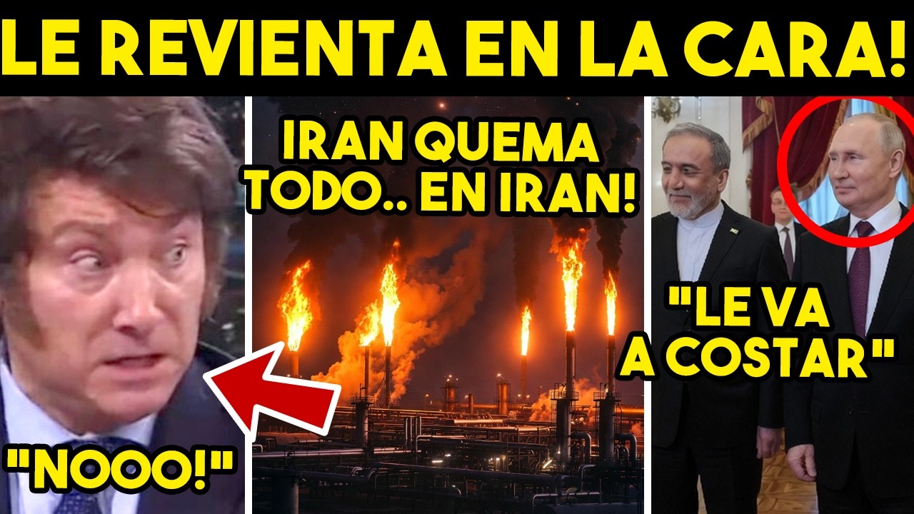 PANICO TOTAL! FRACASA APUESTA, MILEI SE HUNDE. IRAN CAMBIO LA JUGADA, TRUMP SIN PALABRAS.