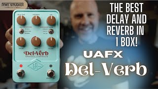 Video thumbnail for UAFX Del-Verb - The Best Delay And Reverb In 1 Box! by The Studio Rats
