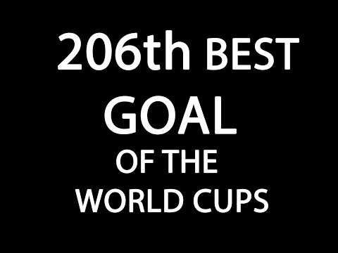 206th best GOAL of the World Cups - The Hungarian László Fazekas against El Salvador in Spain 82